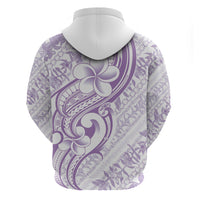 Hawaii Plumeria Lokelani Pikake Lei Zip Hoodie Poni Polynesian Tattoo