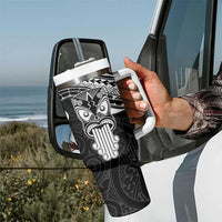 New Zealand Te Reo Maori Tumbler With Handle Kia Kaha Maori Language Week Black Style LT9 - Polynesian Pride