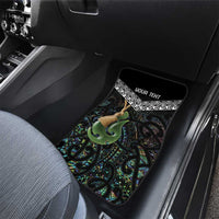 Personalised Maori Manaia Car Mats New Zealand Tribal Hei Matau Papua Shell LT9 - Polynesian Pride