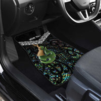 Personalised Maori Manaia Car Mats New Zealand Tribal Hei Matau Papua Shell LT9 - Polynesian Pride