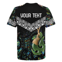 Personalised Maori Manaia Rugby Jersey New Zealand Tribal Hei Matau Papua Shell LT9 - Polynesian Pride