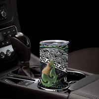 Personalised Maori Manaia Tumbler Cup New Zealand Tribal Hei Matau Papua Shell LT9 - Polynesian Pride
