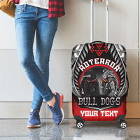 Aotearoa Bulldog Personalised Luggage Cover Maori Kowhaiwhai Motif LT9 - Polynesian Pride