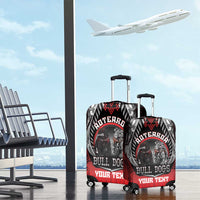 Aotearoa Bulldog Personalised Luggage Cover Maori Kowhaiwhai Motif LT9 - Polynesian Pride