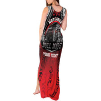 Aotearoa Bulldog Personalised Tank Maxi Dress Maori Kowhaiwhai Motif LT9 - Polynesian Pride