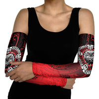 Aotearoa Bulldog Arm Sleeves New Zealand Kowhaiwhai Tribal LT9 - Polynesian Pride