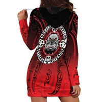 Aotearoa Bulldog Hoodie Dress New Zealand Kowhaiwhai Tribal LT9 - Polynesian Pride