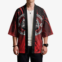 Aotearoa Bulldog Kimono New Zealand Kowhaiwhai Tribal LT9 - Polynesian Pride