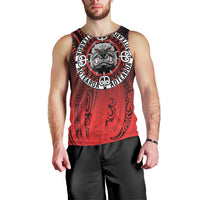 Aotearoa Bulldog Men Tank Top New Zealand Kowhaiwhai Tribal LT9 - Polynesian Pride