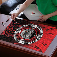 Aotearoa Bulldog Puzzle New Zealand Kowhaiwhai Tribal LT9 - Polynesian Pride