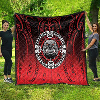 Aotearoa Bulldog Quilt New Zealand Kowhaiwhai Tribal LT9 - Polynesian Pride