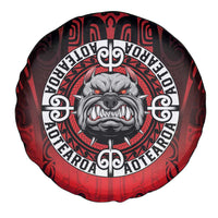 Aotearoa Bulldog Spare Tire Cover New Zealand Kowhaiwhai Tribal LT9 - Polynesian Pride