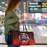 Aotearoa Bulldog Travel Bag New Zealand Kowhaiwhai Tribal LT9 - Polynesian Pride