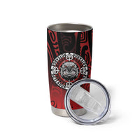 Aotearoa Bulldog Tumbler Cup New Zealand Kowhaiwhai Tribal LT9 - Polynesian Pride