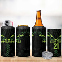 Custom New Zealand Maori Koru Koiri Motif 4 in 1 Can Cooler Tumbler LT9 - Polynesian Pride