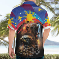 Philippines Lion and Eagle 1898 Hawaiian Shirt Pilipinas Maligayang Araw ng Kalayaan