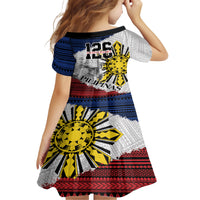 Philippines 126th Independence Day Family Matching Short Sleeve Bodycon Dress and Hawaiian Shirt Pilipinas Hunyo 12 Maligayang Araw ng Kalayaan LT9 - Polynesian Pride