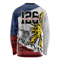 Philippines 126th Independence Day Long Sleeve Shirt Pilipinas Hunyo 12 Maligayang Araw ng Kalayaan LT9 - Polynesian Pride