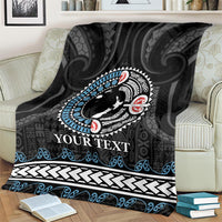 Custom Fiji and New Zealand Blanket Maori Fern Mix Tapa Tribal Unique LT9 - Polynesian Pride