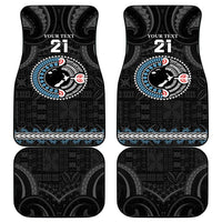 Custom Fiji and New Zealand Car Mats Maori Fern Mix Tapa Tribal Unique LT9 - Polynesian Pride