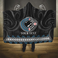 Custom Fiji and New Zealand Hooded Blanket Maori Fern Mix Tapa Tribal Unique LT9 - Polynesian Pride