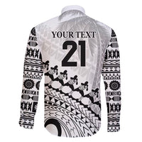 Custom Fiji Rugby Cibi Dance Family Matching Short Sleeve Bodycon Dress and Hawaiian Shirt Create History World Cup Sevens LT9 - Polynesian Pride