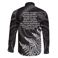 New Zealand Black Fern 7s Family Matching Off Shoulder Short Dress and Hawaiian Shirt History World Cup Sevens LT9 - Polynesian Pride