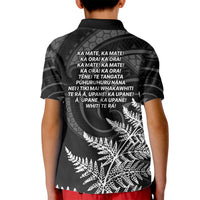 New Zealand Black Fern 7s Kid Polo Shirt History World Cup Sevens LT9 - Polynesian Pride
