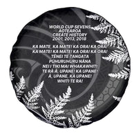 New Zealand Black Fern 7s Spare Tire Cover History World Cup Sevens LT9 - Polynesian Pride
