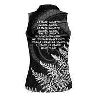 New Zealand Black Fern 7s Women Sleeveless Polo Shirt History World Cup Sevens LT9 - Polynesian Pride