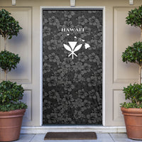 Hawaii Lei Kamehameha Door Cover Ele'ele Seamless Pattern Hibiscus Flower
