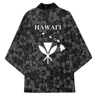 Hawaii Lei Kamehameha Kimono Ele'ele Seamless Pattern Hibiscus Flower