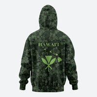 Hawaii Lei Kamehameha Hoodie Oma'oma'o Seamless Pattern Hibiscus Flower