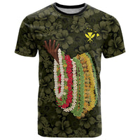Hawaii Lei Kamehameha T Shirt Melemele Seamless Pattern Hibiscus Flower