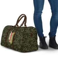 Hawaii Lei Kamehameha Travel Bag Melemele Seamless Pattern Hibiscus Flower