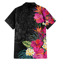 Hafa Adai Guam Family Matching Summer Maxi Dress and Hawaiian Shirt Tropical Flowers Colorful Vibes LT9 - Polynesian Pride
