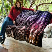 Polynesia Dashiki Quilt Polynesia and Africa Traditional Special Together Pastel LT9 - Polynesian Pride