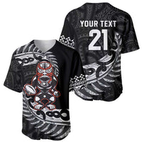 New Zealand Indigenous-Maori Rugby Custom Baseball Jersey