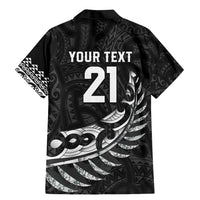 New Zealand Indigenous-Maori Rugby Custom Family Matching Mermaid Dress and Hawaiian Shirt LT9 - Polynesian Pride