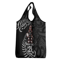 New Zealand Indigenous-Maori Rugby Custom Grocery Bag