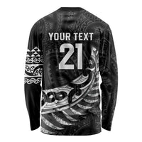 New Zealand Indigenous-Maori Rugby Custom Long Sleeve Shirt