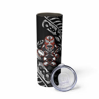 New Zealand Indigenous-Maori Rugby Custom Skinny Tumbler