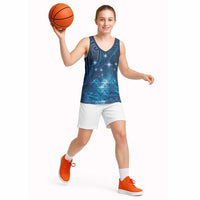 New Zealand Matariki Basketball Jersey Taniko Aramoana With Maori Galaxy Sky Night LT9 - Polynesian Pride