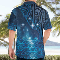 New Zealand Matariki Hawaiian Shirt Taniko Aramoana With Maori Galaxy Sky Night LT9 - Polynesian Pride