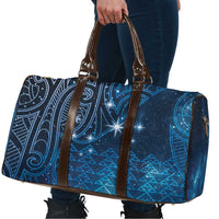 New Zealand Matariki Travel Bag Taniko Aramoana With Maori Galaxy Sky Night LT9 - Polynesian Pride