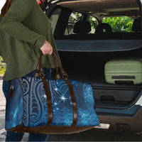 New Zealand Matariki Travel Bag Taniko Aramoana With Maori Galaxy Sky Night LT9 - Polynesian Pride