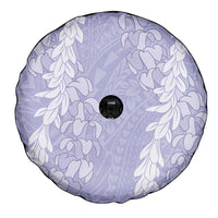 Puakenikeni and Maile Lei Spare Tire Cover Purple Double Strand Lei LT9 - Polynesian Pride