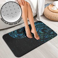 New Zealand Matariki Bathroom Set Galaxy Maori Tribal Tattoo - Polynesian Pride