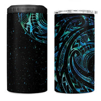 New Zealand Tribal Tattoo 4 in 1 Can Cooler Tumbler With Matariki Art LT9 One Size: 16 oz Galaxy - Polynesian Pride