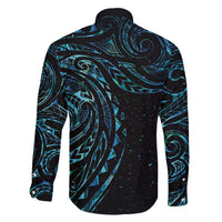 New Zealand Tribal Tattoo Family Matching Summer Maxi Dress and Hawaiian Shirt With Matariki Art LT9 - Polynesian Pride